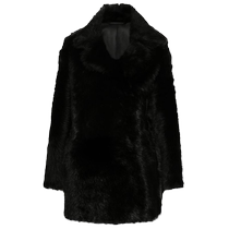 AllSaints Womens Blythe fur one-piece coat FARFETCH