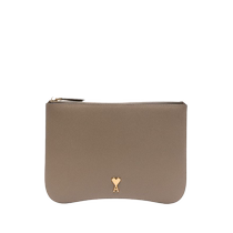 Ami Paris unisex Paris Paris leather pouch FARFETCH