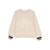 Tommy Hilfiger childrens logo printed cotton sweatshirt FARFETCH