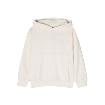 Dondup childrens logo printed cotton hoodie FARFETCH