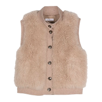 Liska womens fur ribbed trim vest FARFETCH
