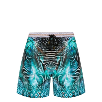 Camilla男士mix-print swim shortsFARFETCH发发奇