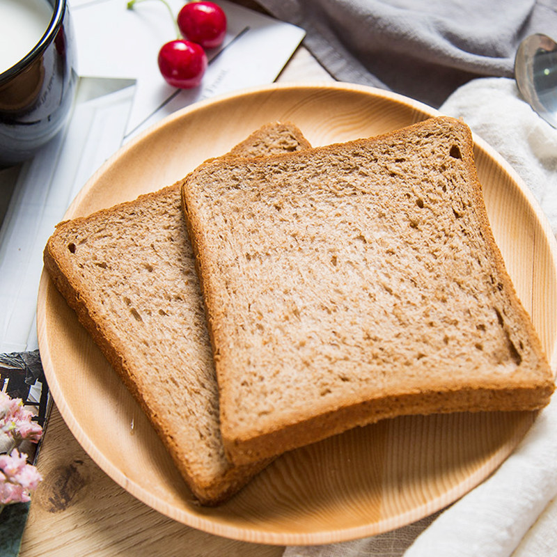 吹拉弹畅 无糖 全麦吐司面包 500g*2件 双重优惠折后￥14.8