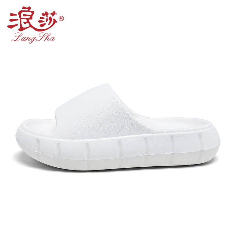 Wangsha slippers summer 2023 new outwear anti - slip comfort thick base home soft soles drag couple cool drag