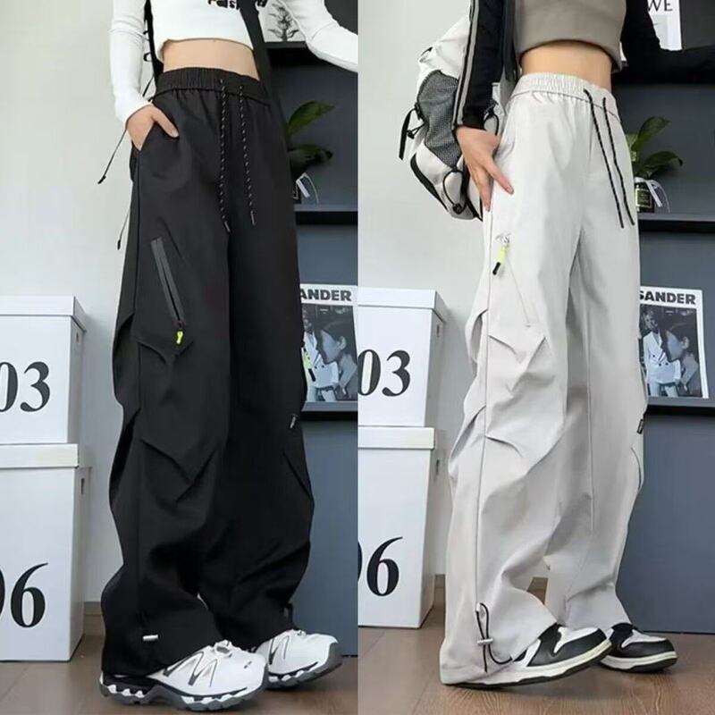 American-Style Three-Proof Softshell Tactical Pants for Men and Women, Spring and Autumn Windproof and Waterproof Paratrooper Cargo Pants, Outdoor Hiking and Mountaineering Pants