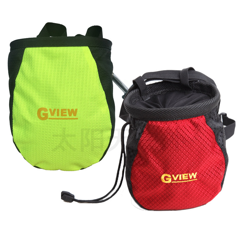 Qiyun GVIEW Flash bouldering climbing magnesium powder bag magnesium powder bag nylon fabric