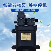 2021 new 12V agricultural electric sprayer water pump diaphragm pump intelligent double pump high pressure self-priming pump high power
