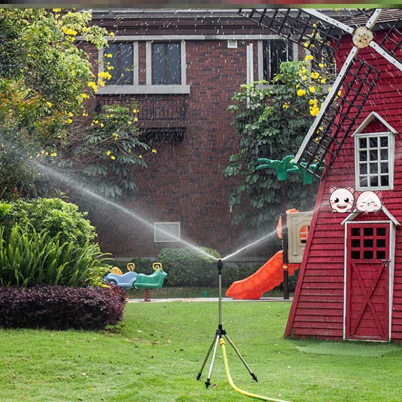 Gonorrhea Sprinklers Lawn Landscaping Rotation 360 Degrees Automatic Watering Flowers Full Copper Irrigation Cooling Dust Removal Spray Irrigation