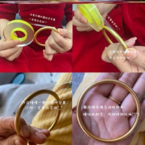 Bracelet protective cover golden ancient legacy membrane jewelry jewelry electrostatic adsorption film dust transparent gold and silver jewelry