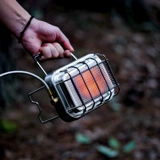 Огненное кленовое теплое солнце на открытых обогревателях кемпинг дикая лагеря газовая печь Переносная печь