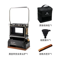 Одиночный фитильный жук + ручка из орехового дерева + воронка