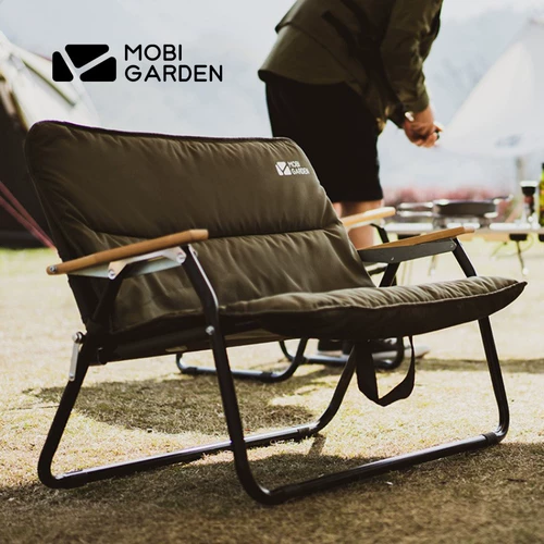 Mu Gaodi уличный складной стул, одиночный, двойной, портативный стул из алюминиевого сплава для кемпинга, сверхлегкий стул Kermit для кемпинга