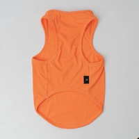 Оранжевый шелковый жилет