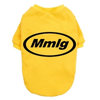 Желтый свитшот, английские буквы