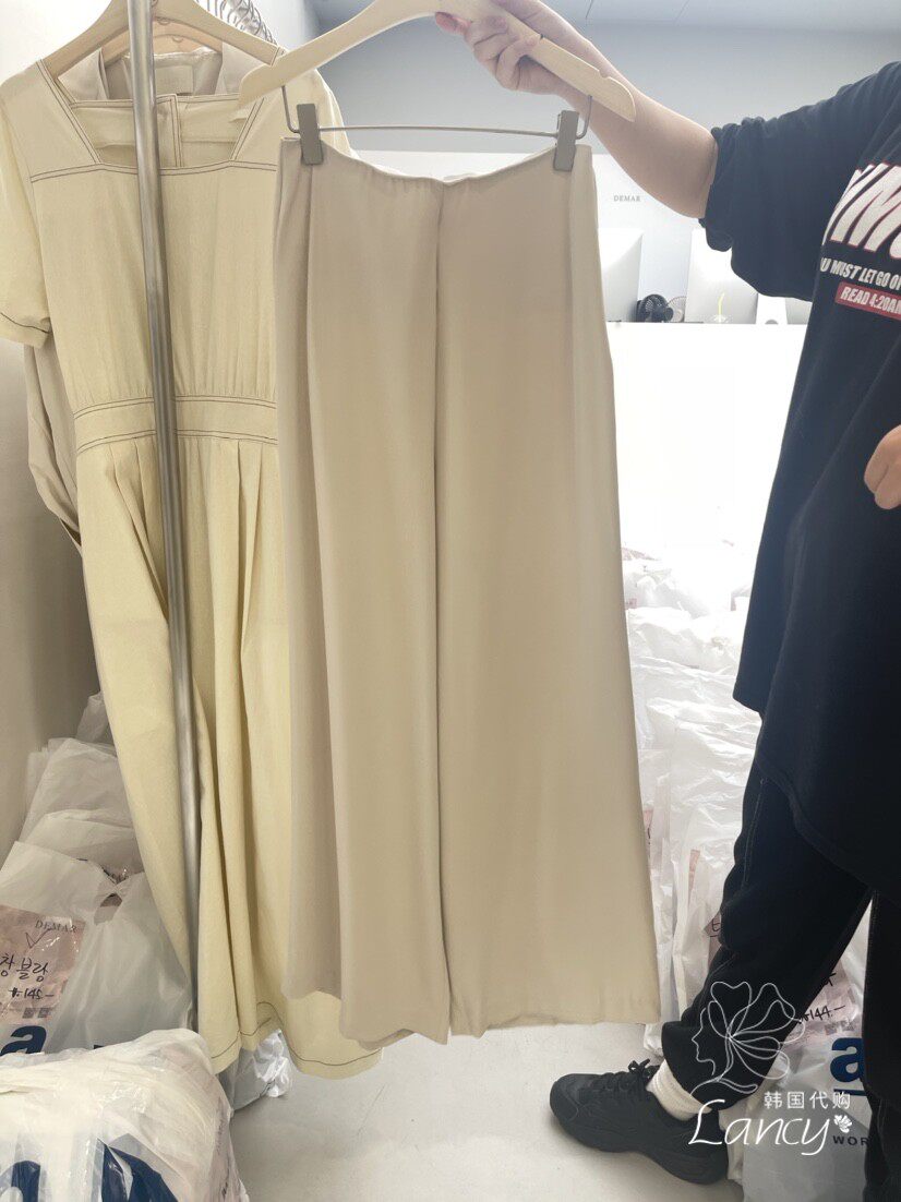 Amuse Korea East Gate 2022 Summer New Pure Color Fashion Comfort 100 Hitchhiking Casual Pants