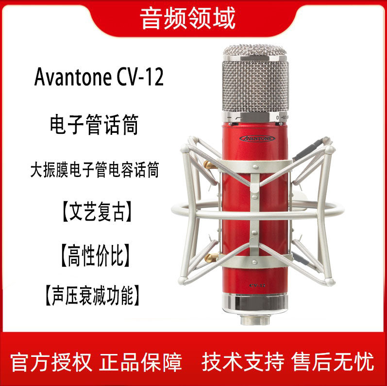 Avantone CV-12 Big Vibration Tube Microphone Taylor Swift Star Microphone