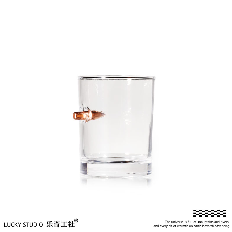A shot in a water glass won't leak the creative whisky beer glass wine glass wine cup Lechwork-Taobao