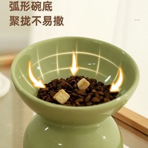 Cat bowl ceramic cat food bowl cat food bowl dish water feeding slanted rice bowl feeding bowl cervical vertebra protection pet cat supplies