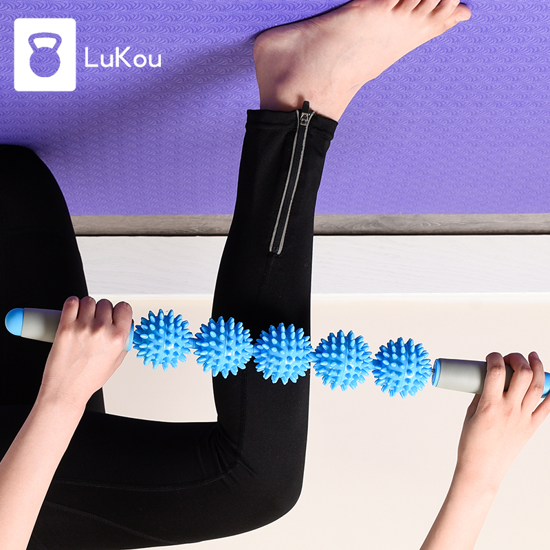 Wolf Tooth Stick Roller Massage Muscles Relax Size Leg God Instrumental YOGA YOGA FITNESS EQUIPMENT FASCIA TOOL-Taobao