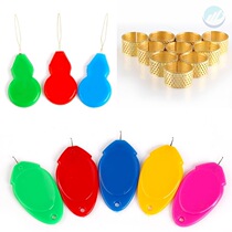 Sewing machine needle artifact thimble accessories pull needle thread needle recognition device quick manual needle guide needle quick and convenient simple