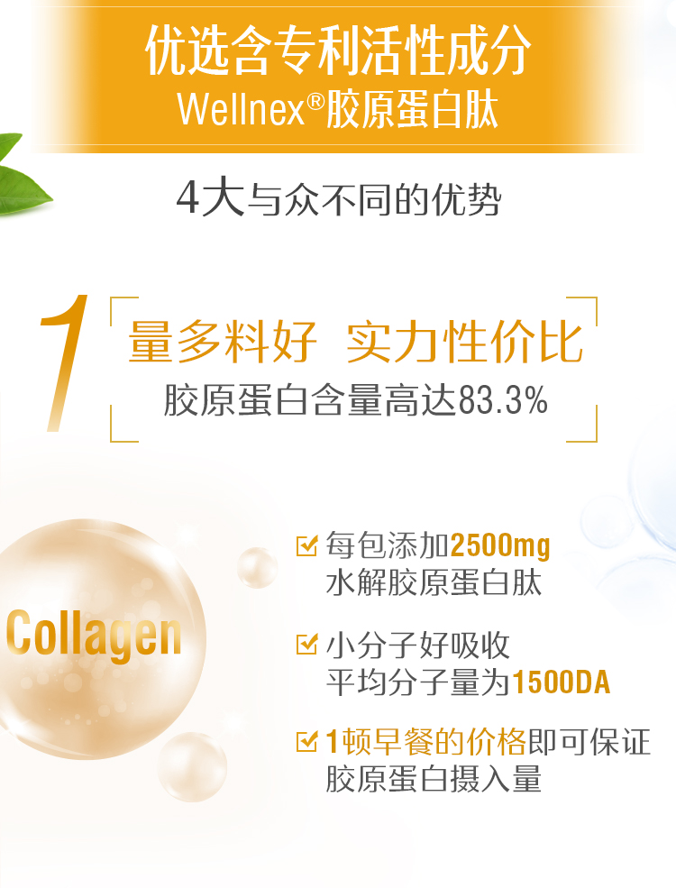 Swisse斯维诗胶原蛋白肽美容液28包