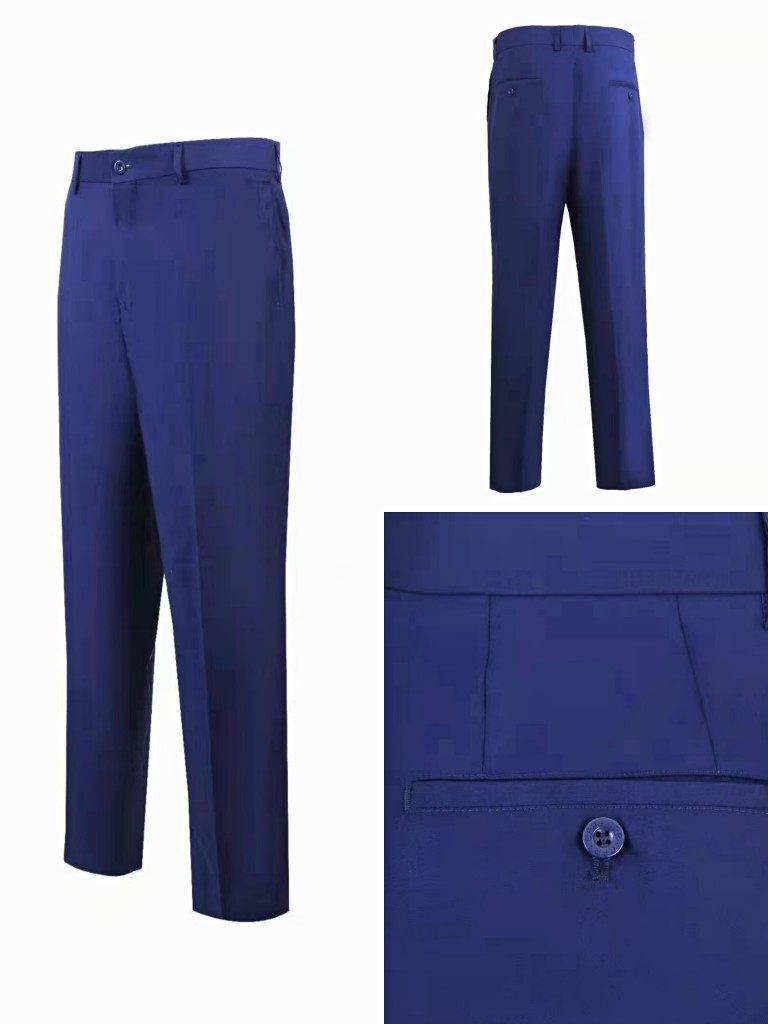 Summer single pants Thin summer single pants Flame blue tooling quick-drying trousers Training single pants