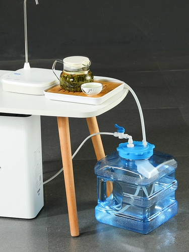 Чайная башня пить ковш с плавающим шариком Автоматическая вода, заливая воду, ведро прозрачная очиститель воды кунг -фу чай чистый ковш