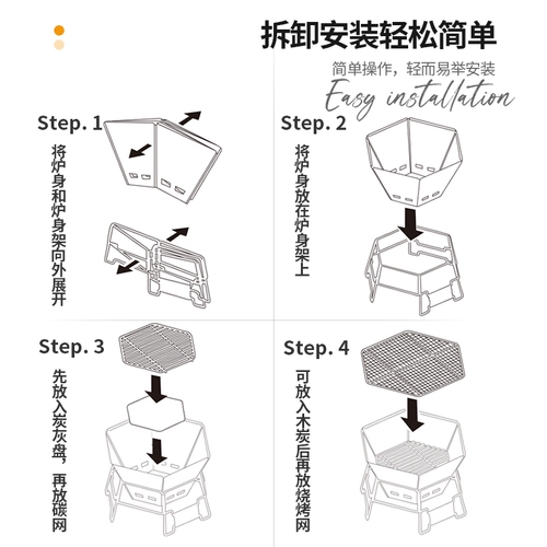 На открытом воздухе печь для барбекю для пикника для пикника.