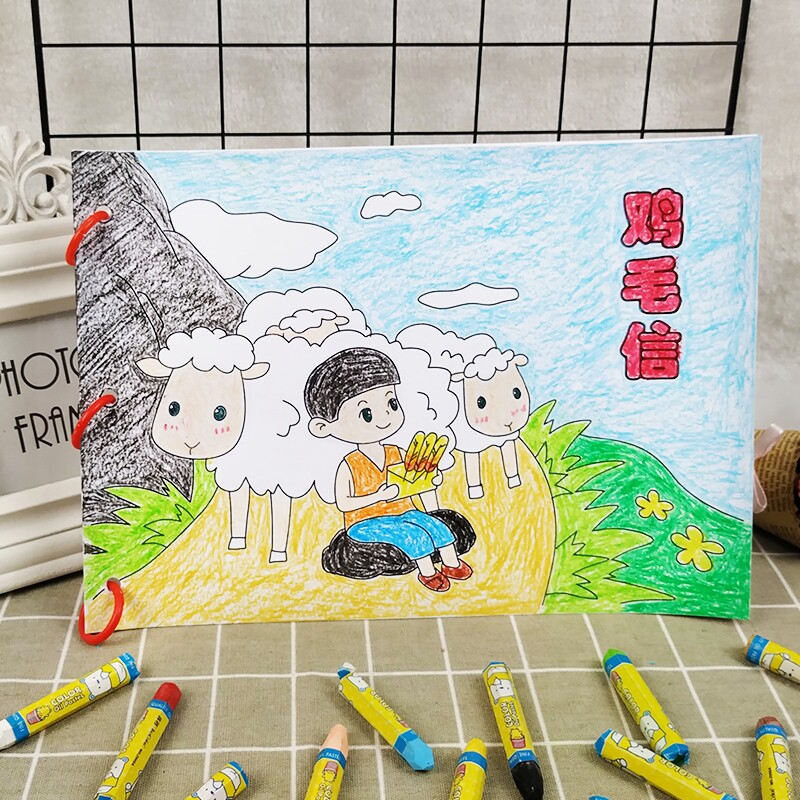 Red Story Homemade Ploy kindergarten Classic Making Material Revolution Semi-finished Hand Child Patriotic Diy