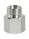 Yonghua direct 5CB metric outer wire 24-degree conical clamping H-type to imperial inner tooth to hydraulic pipeline connection head