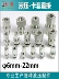 các loại đầu nối thủy lực Thủy lực ferrule trực tiếp 1/2/3/4/thẻ chia 6/8/10/12/16mm áp suất cao ống dầu cứng ống chuyển tiếp doanh ống nối thủy lực Khớp nối thủy lực