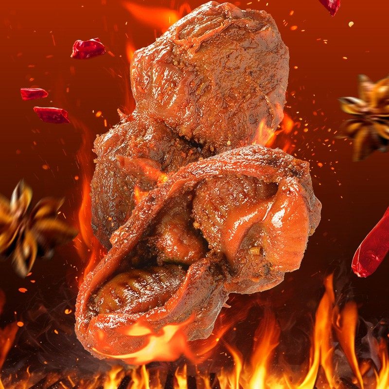 [Ready-To-Eat Meat Products]Charcoal-Grilled Chicken Kidney and Chicken Gizzard Snacks, Farm-Made, Vacuum-Packed, Perfect for Satisfying Cravings at Work, Durable and Delicious Snacks