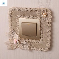  Switch stickers wall stickers protection suits trim everyone uses the living room bedroom cute cartoon socket panel Nordic style