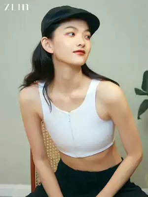 Zhilin corset women's bamboo charcoal zipper short corset airtight reinforced ice silk thin corset cos vest