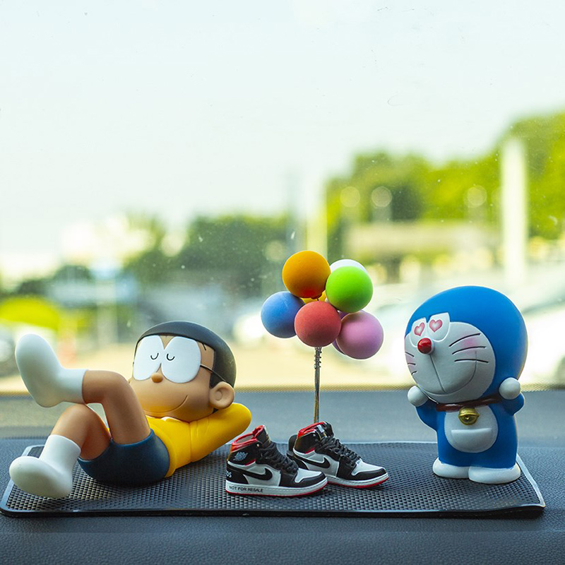 Doraemon Nobita Car Decoration High-end Creative Cartoon Car Accessories Center Console Car Interior Decoration Supplies
