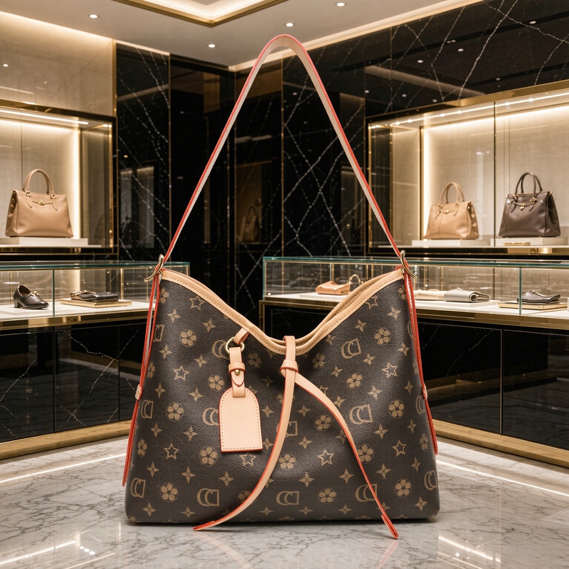 Hong Kong Direct Mail V-Shaped Original Y—Compared To—Luxury Brand Trendy Brand Counter Brand Alternative Monogram Crossbody Commuter Tote Bag Hong Kong Direct Mail V-Shaped Original Y—Compared To—Luxury Brand Trendy Brand Counter Brand Alternative Monogram Crossbody Commuter Tote Bag