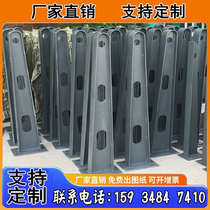 Customized thickened glass awning steel beam corbel bracket point-type curtain wall claw piece door head I-beam H-shaped steel frame T