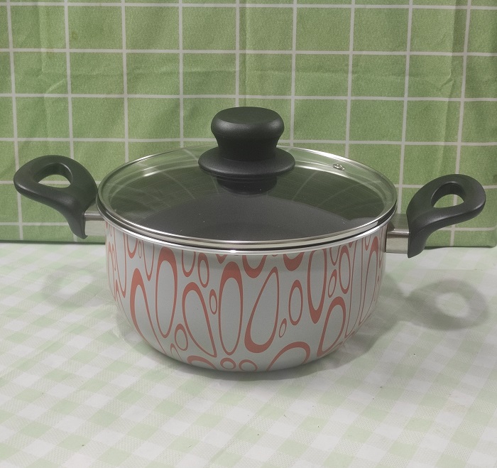 ASD Ai Shida soup pot TL20G1Q household gas aluminum alloy non-stick soup pot small soup double ear pot