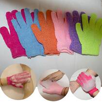 Bathing gloves for household men and women new adult five-finger bath towel powerful decontamination and exfoliation mud rub artifact coarse sand