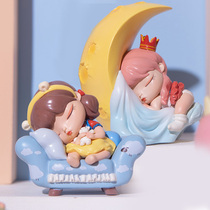 Can Mi Live White Night Fairy Tale Sweet Dream Kingdom Groveling Series Blind Box Cute Teenage Boy Dolls hand for a present swing