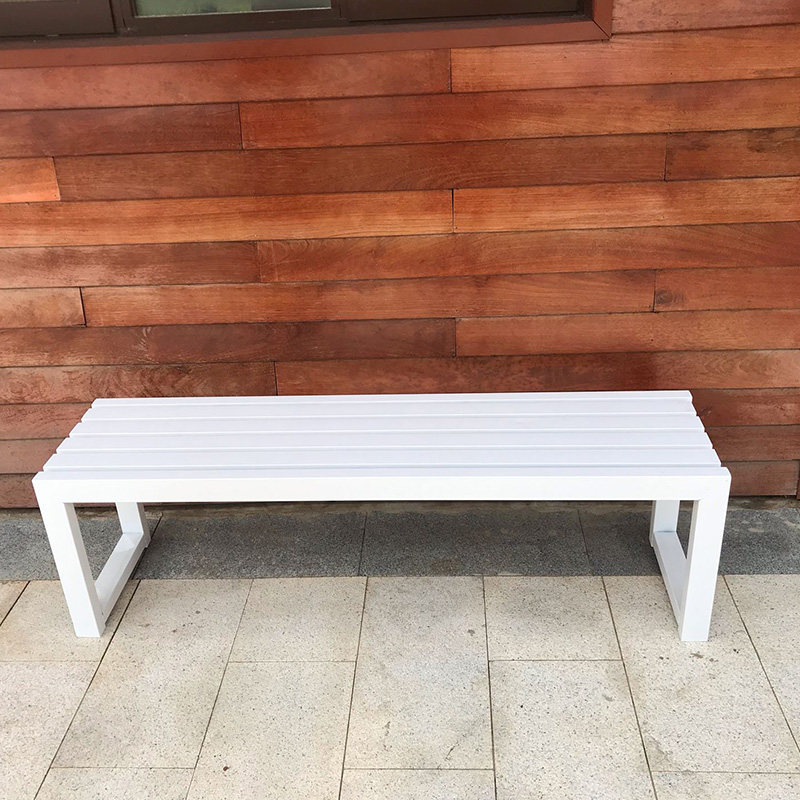 Stadium bench wrought iron rust-proof chair bench chair shopping mall leisure bench garden chair park chair outdoor bench
