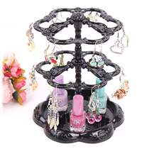 Earring rack Creative retro jewelry display rack Earrings display rack Earrings drop earrings necklace household storage finishing