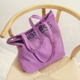 Брендовый японский вместительный и большой шоппер, вместительная и большая сумка на одно плечо, портфель, подходит для студента