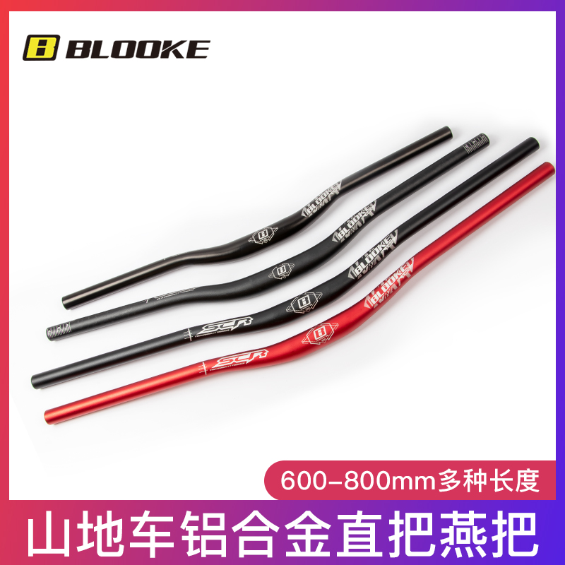 France BLOOKE mountain bike straight swallow handle 22 2 large horizontal aluminum alloy 31 8 off-road downhill handle group