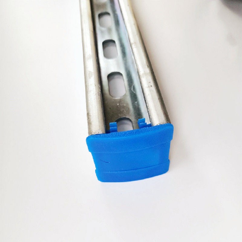 41*41C-shaped steel choke plug type steel beige cover channel steel plastic choke plug photovoltaic bracket choke plug support arm bracket end cover