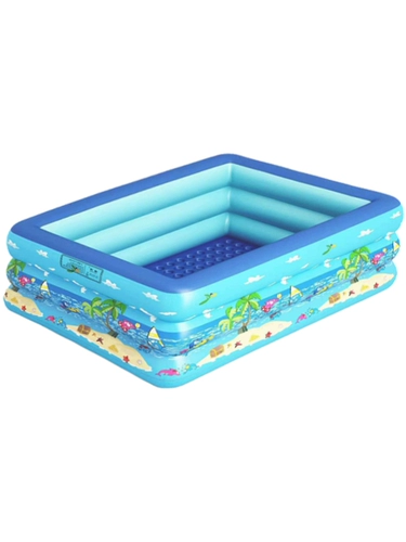 Надувной дорожный бассейн, плавательный круг для плавания, увеличенная толщина