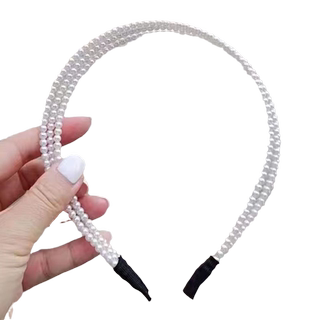 Pearl headband retro french forest style super fairy headband for women