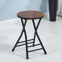 Folding chair home dining chair stool back chair training chair student dormitory chair simple computer chair folding round stool