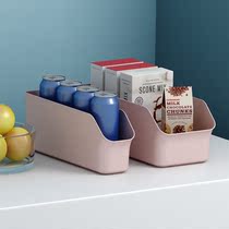 Pinhejia heightened household dustproof bedroom storage basin blue pink storage basket sundries can be stacked finishing box