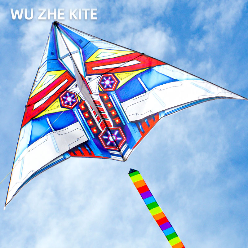 New Weifang Kite Children Breeze Easy Flying Cartoon Aircraft Fighter Kite Lord Special Large Upscale